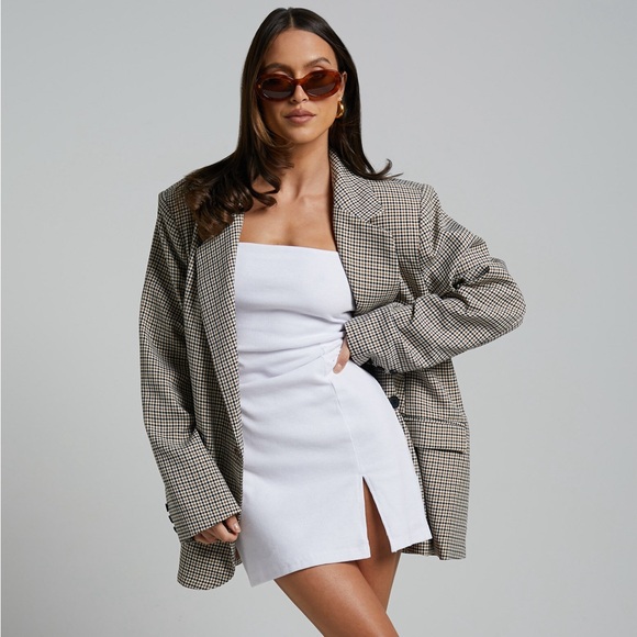 Showpo Island Babe Mini Dress in White - Picture 3 of 6